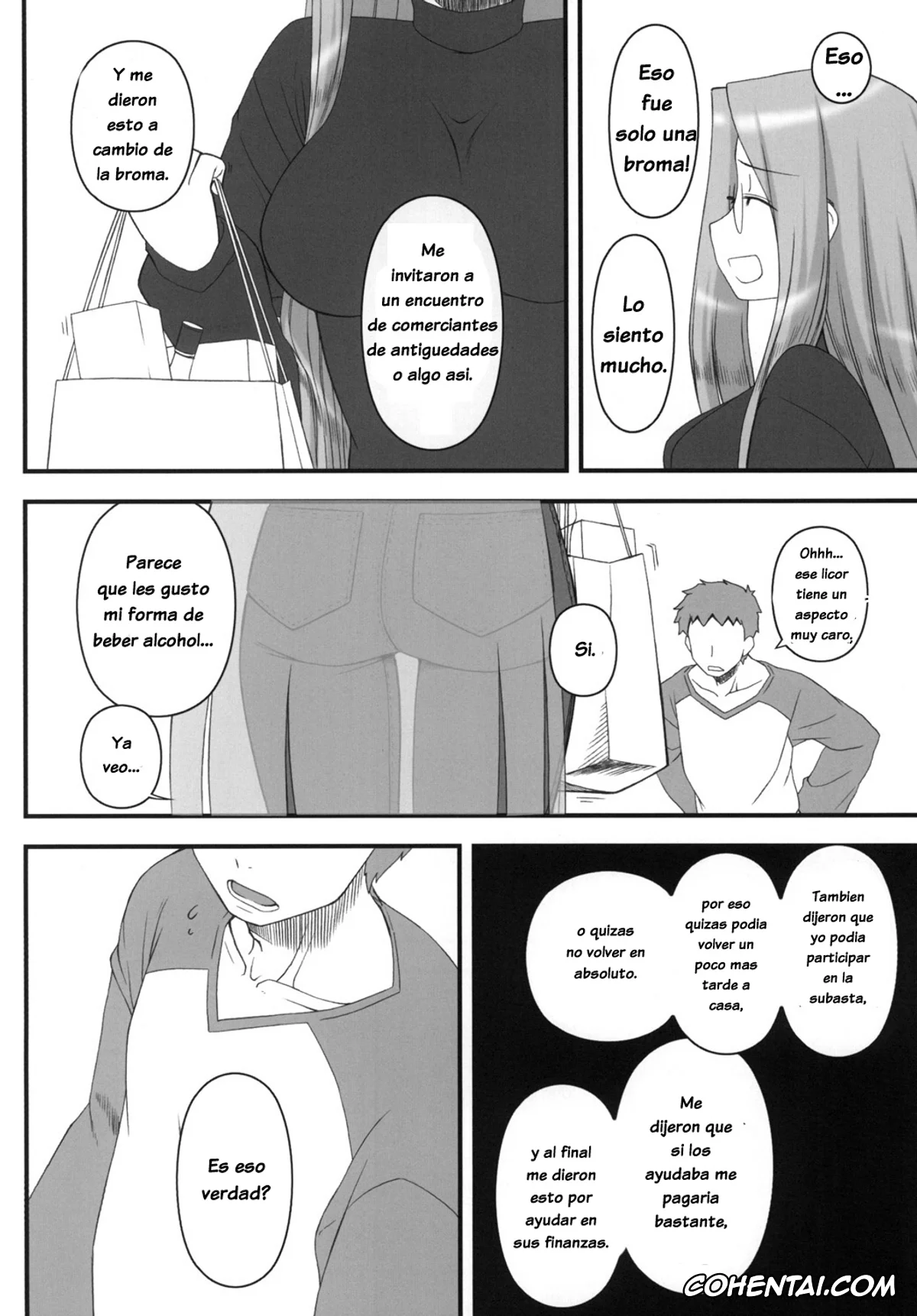 Fate/stay night hentai, Rider hentai, Netorareta Hime Kihei ~Ni no Kusari~ (Fate/stay Night), pagina 3