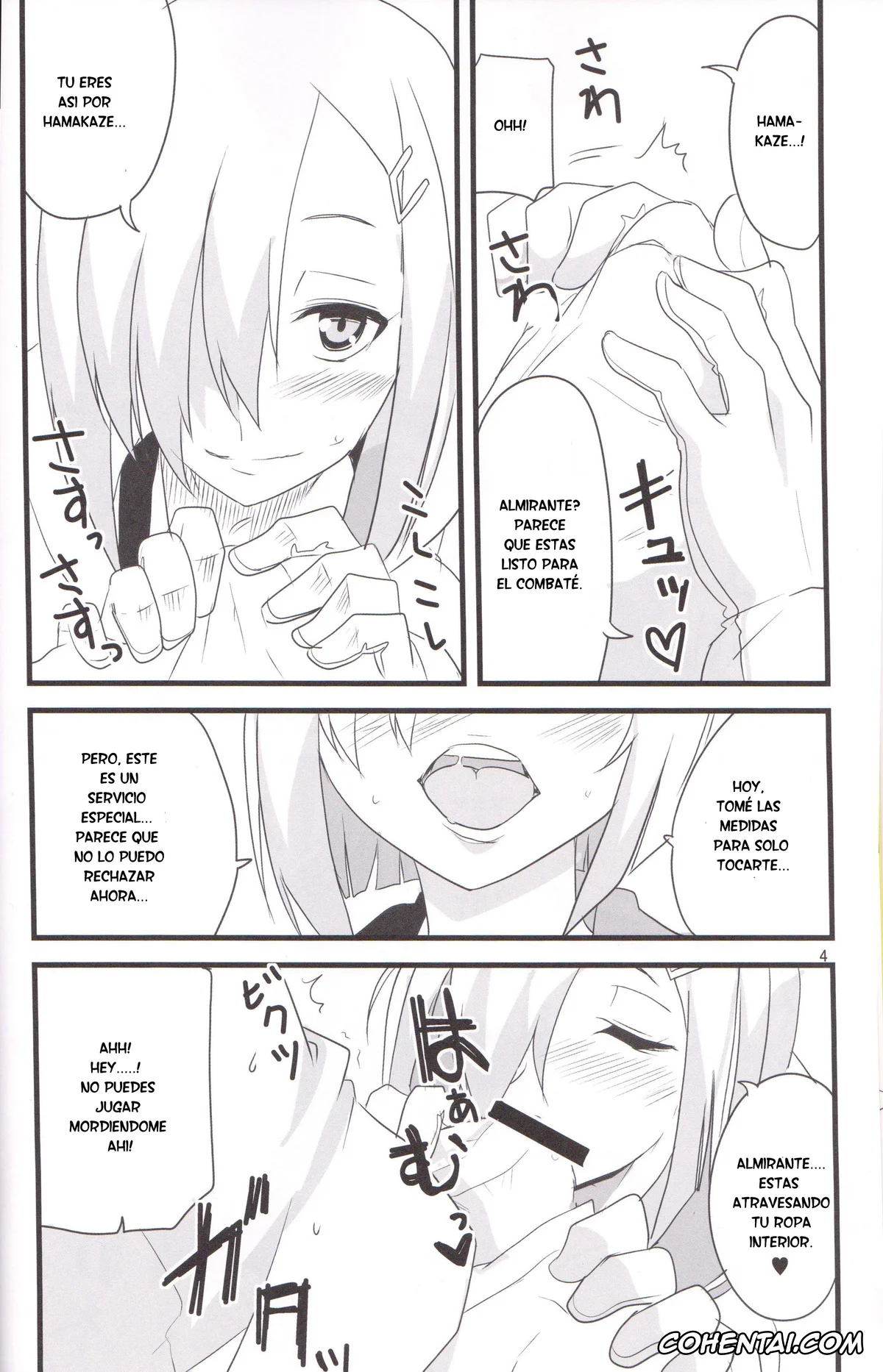 Kantai Collection -KanColle- xxx, Hamakaze xxx, Kouwan Seiki | Harbour Princess xxx, Minato e Kaerou! (Kantai Collection -KanColle-), pagina 4