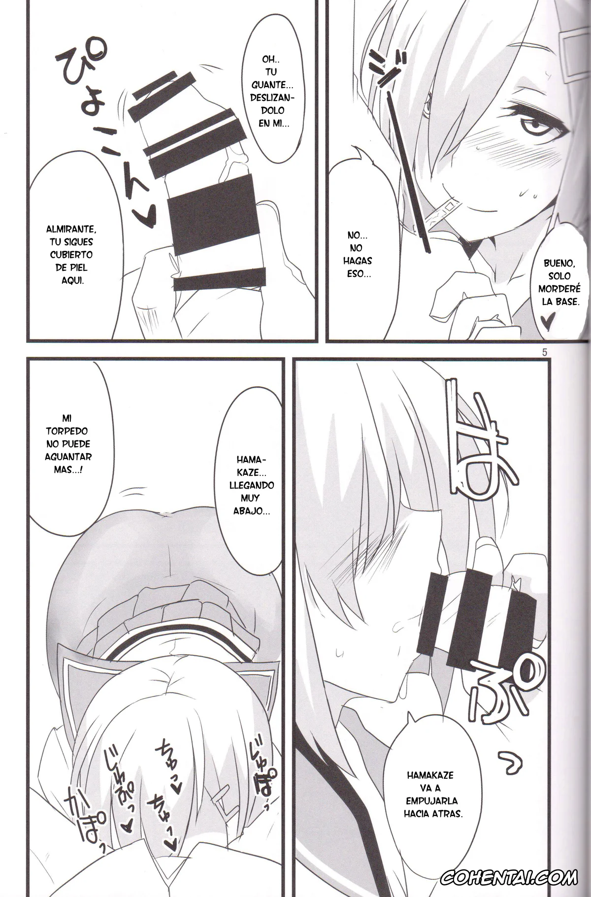 Kantai Collection -KanColle- porno, Hamakaze porno, Kouwan Seiki | Harbour Princess porno, Minato e Kaerou! (Kantai Collection -KanColle-), pagina 5