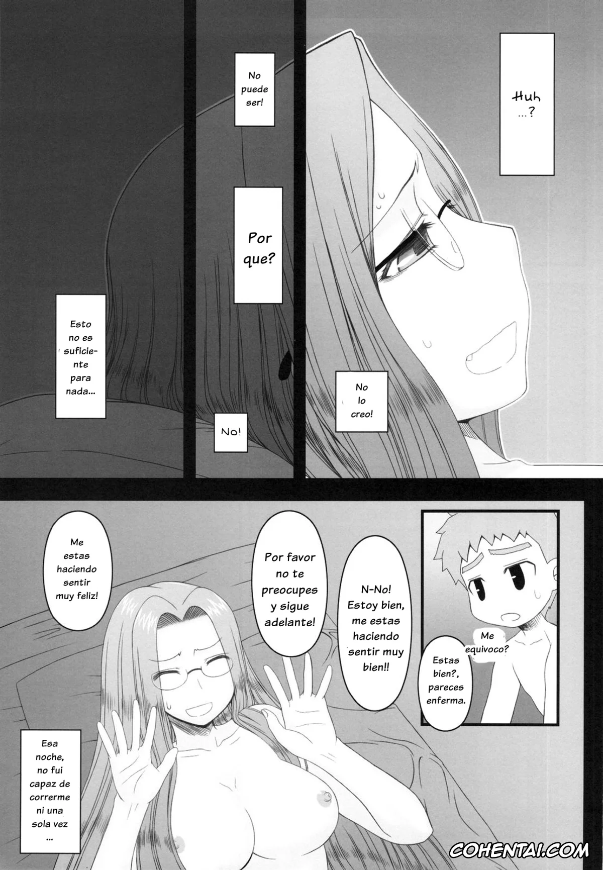 Fate/stay night hentai, Rider hentai, Netorareta Hime Kihei ~San no Kusari~ (Fate/stay night), pagina 9