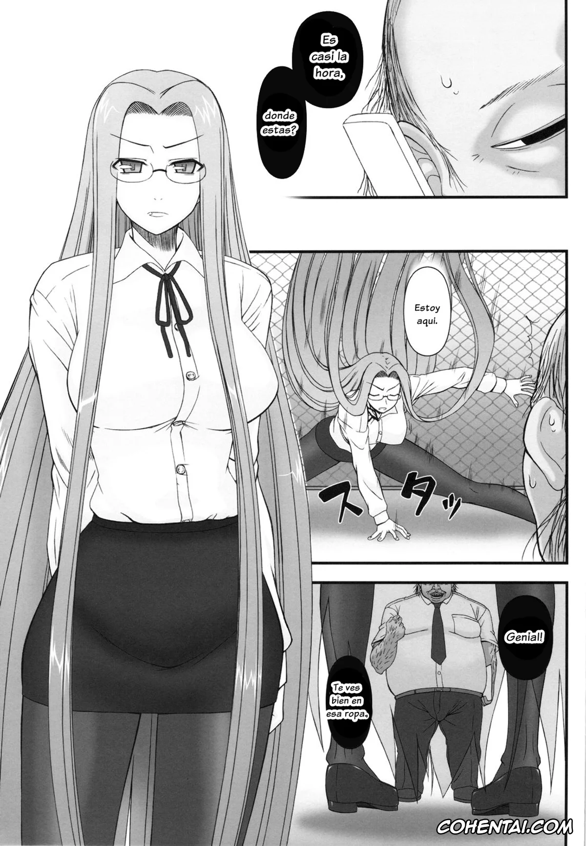 Fate/stay night porno, Rider porno, Netorareta Hime Kihei ~San no Kusari~ (Fate/stay night), pagina 11
