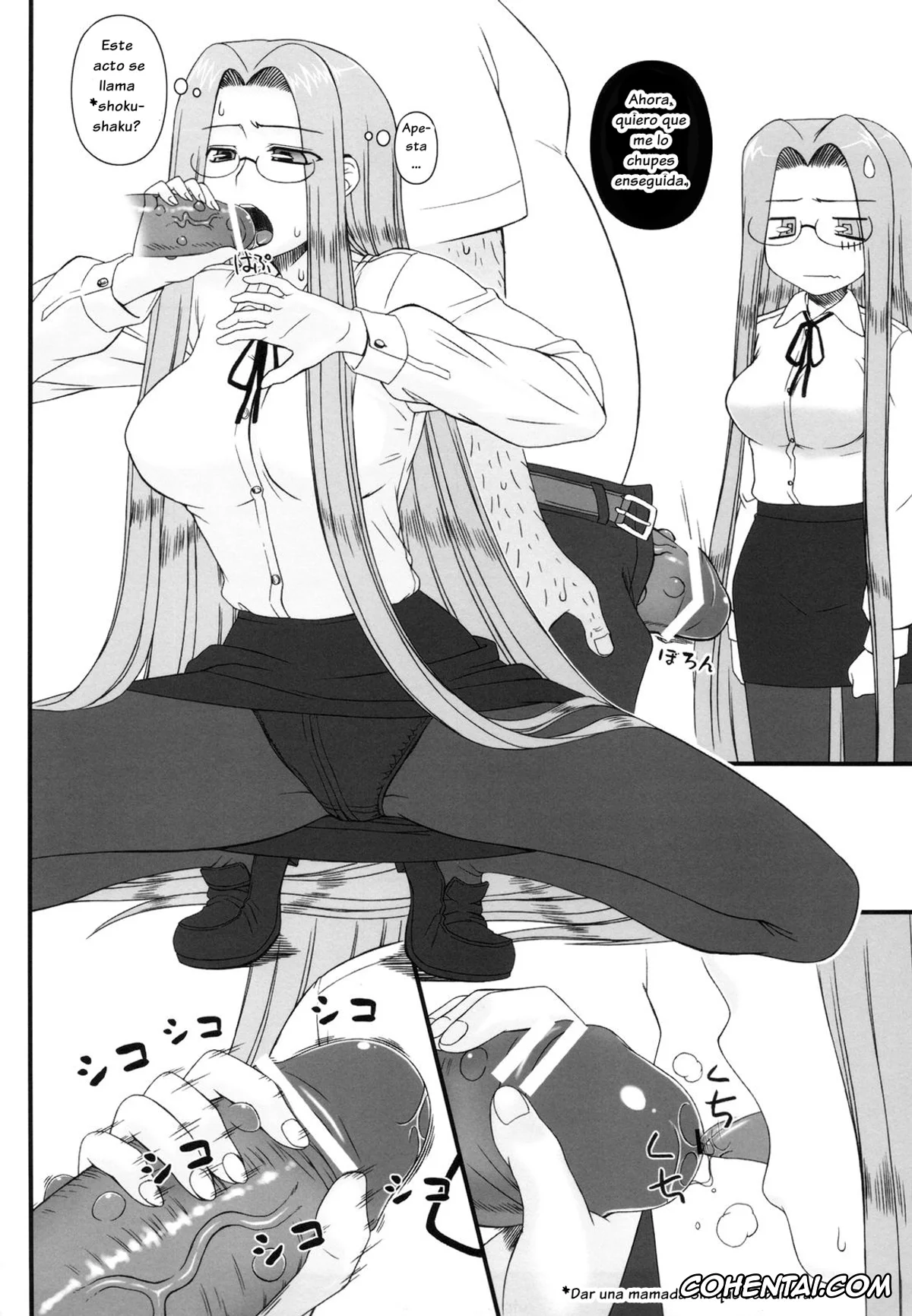 Fate/stay night hentai, Rider hentai, Netorareta Hime Kihei ~San no Kusari~ (Fate/stay night), pagina 12
