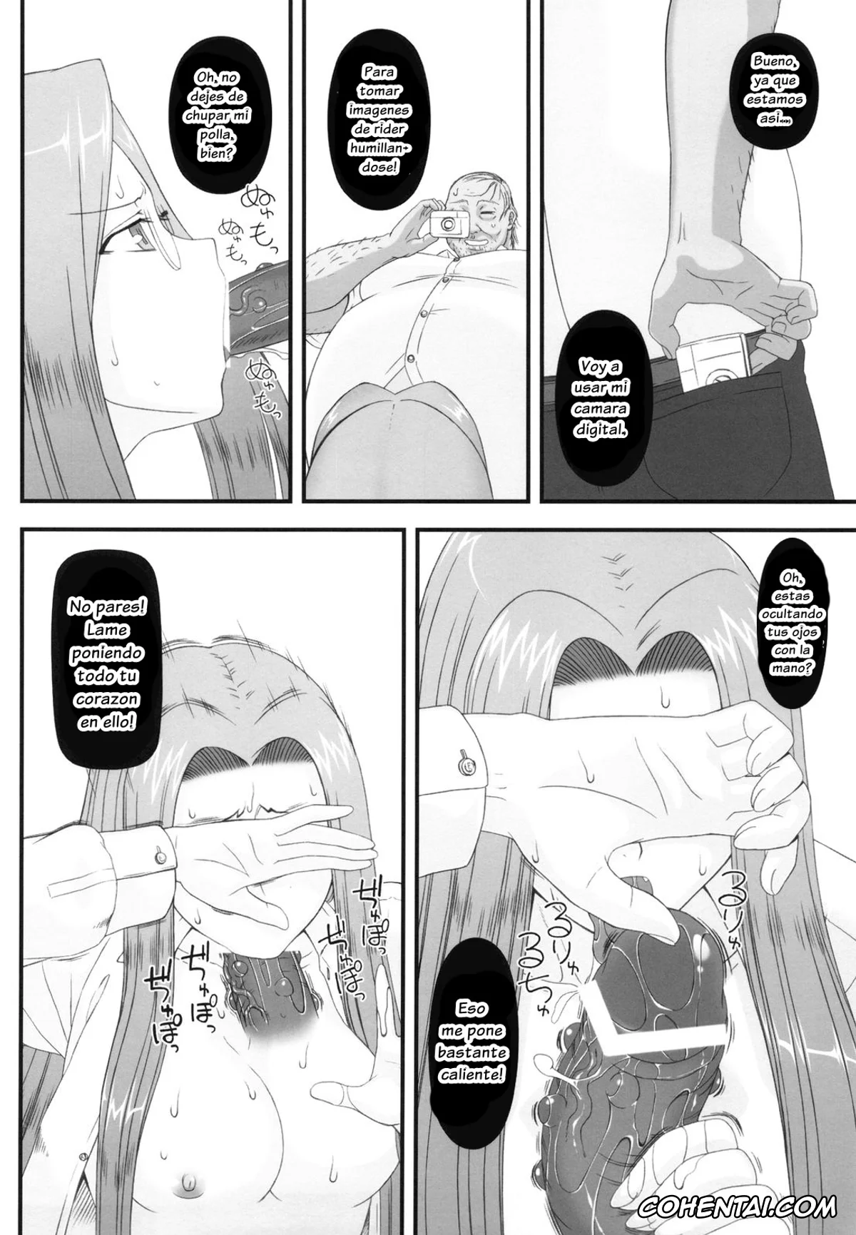Fate/stay night porno, Rider porno, Netorareta Hime Kihei ~San no Kusari~ (Fate/stay night), pagina 14