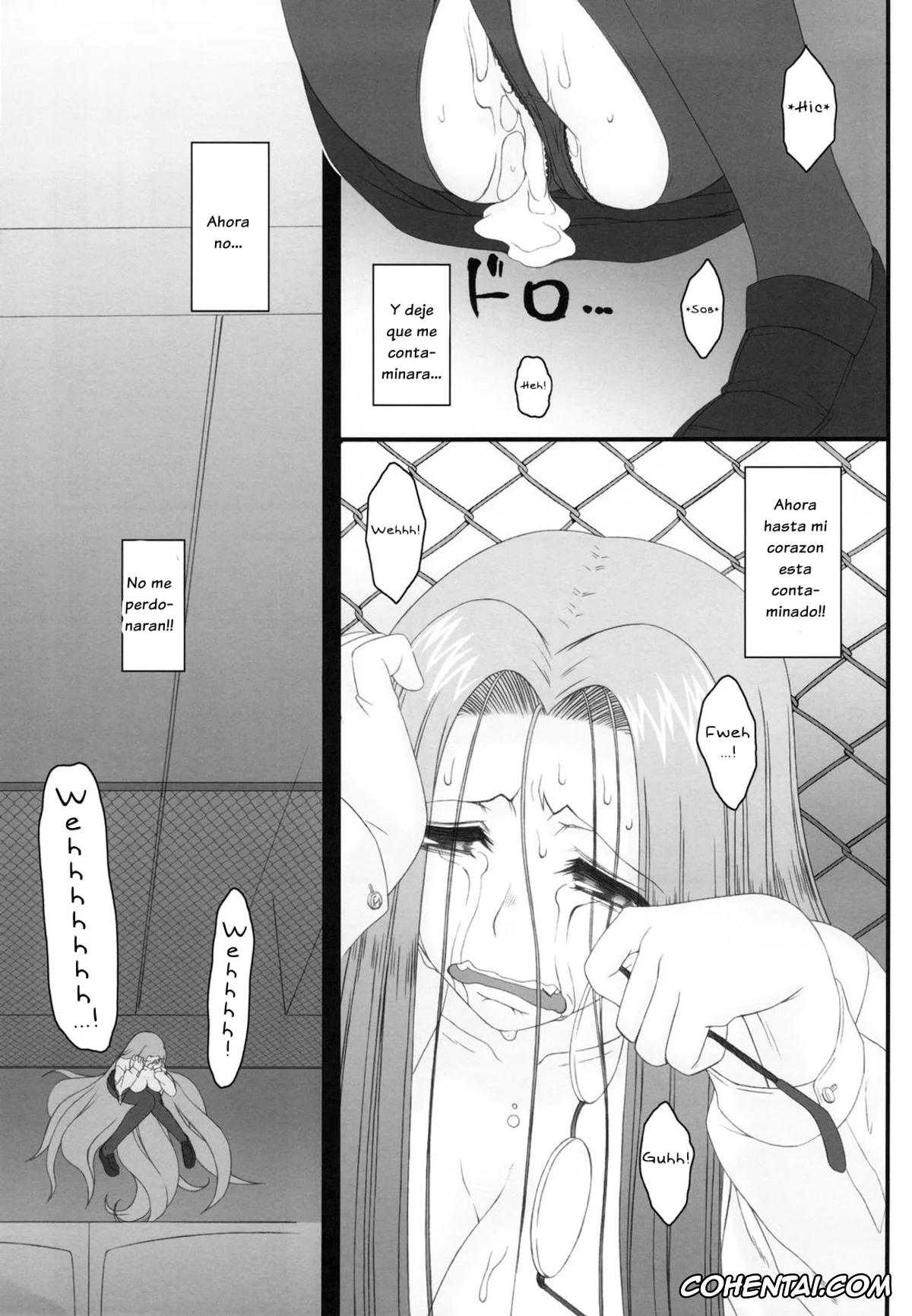 Fate/stay night porno, Rider porno, Netorareta Hime Kihei ~San no Kusari~ (Fate/stay night), pagina 47