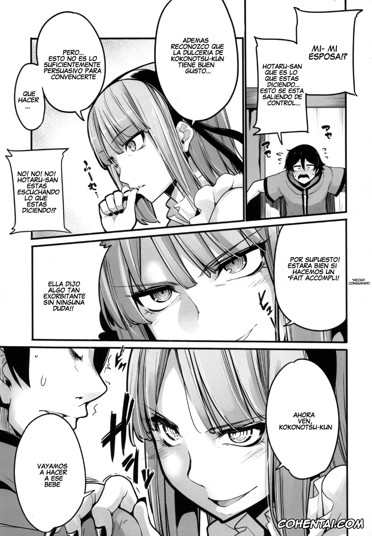 Dagashi Kashi porno, Hotaru Shidare porno, Kokonotsu Shikada porno, Daga Hazure (Dagashi Kashi), pagina 5