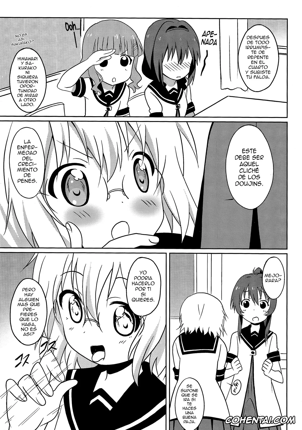 YuruYuri xxx, Ayano Sugiura xxx, Kyouko Toshinou xxx, Magejun 37 (YuruYuri), pagina 4