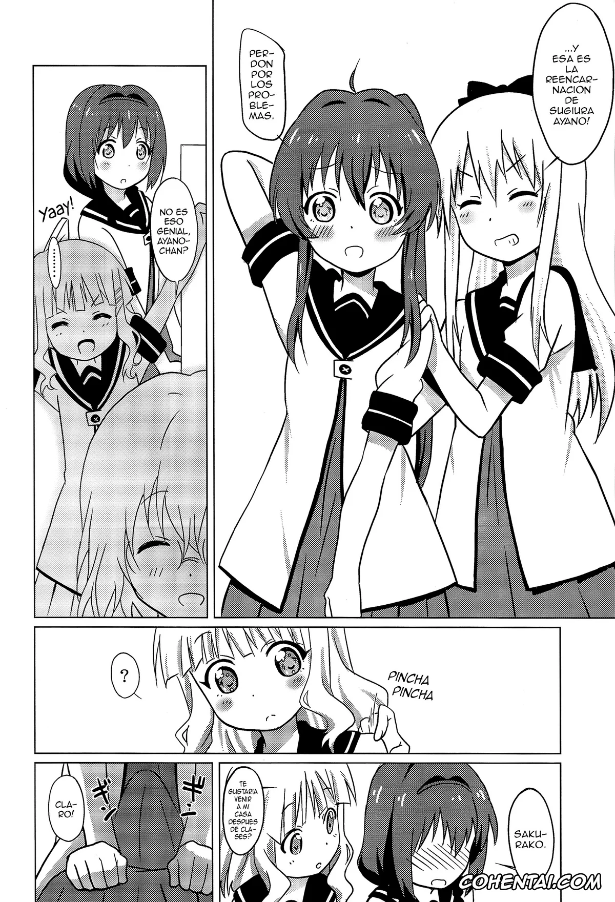 YuruYuri xxx, Ayano Sugiura xxx, Kyouko Toshinou xxx, Magejun 37 (YuruYuri), pagina 19