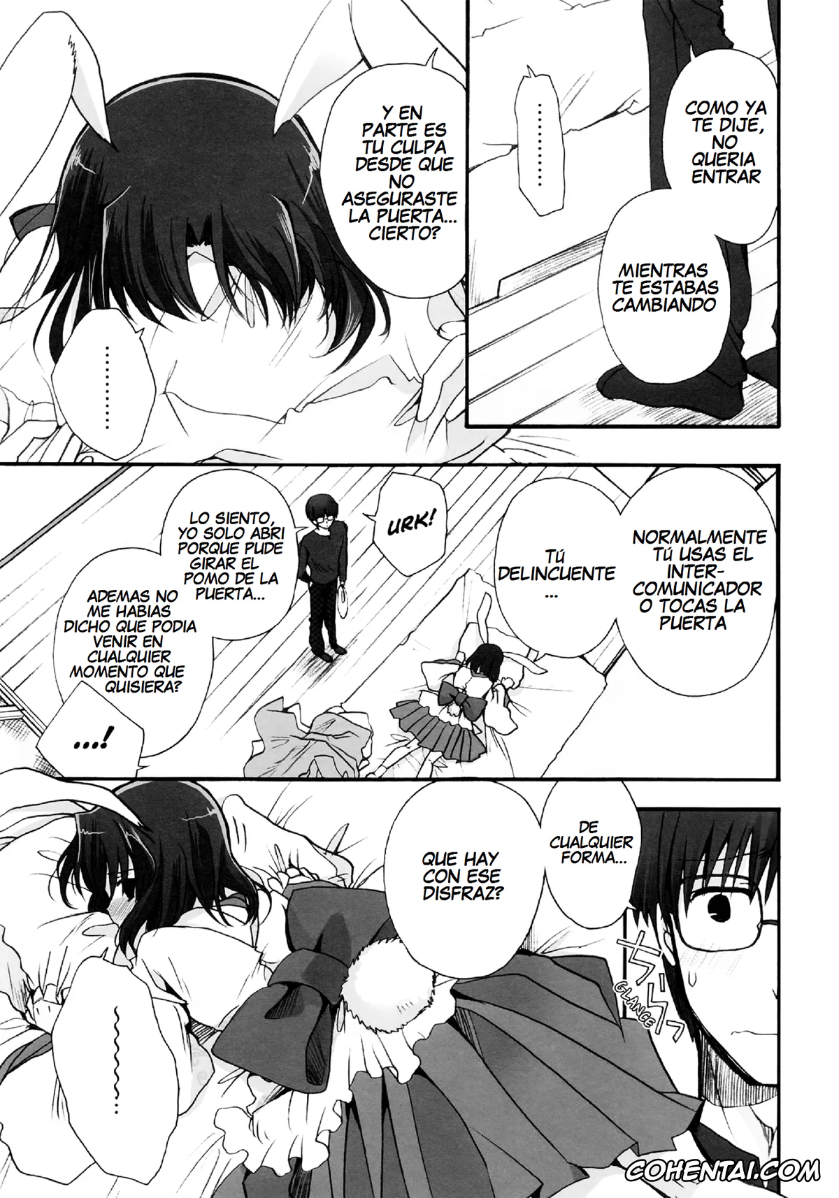 Kara No Kyoukai | The Garden Of Sinners xxx, Mikiya Kokutou xxx, Shiki Ryougi xxx, Kubi-kiri Bunny Ryougi Shiki-chan no Ecchi na Hon. (Kara no Kyoukai), pagina 7