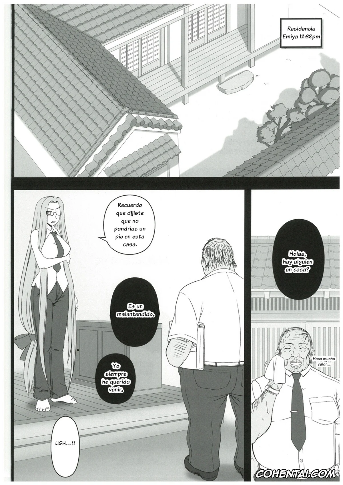 Fate/stay night hentai, Rider hentai, Netorareta Hime Kihei ~Tsui no Kusari~ Zenpen (Fate/stay night), pagina 3