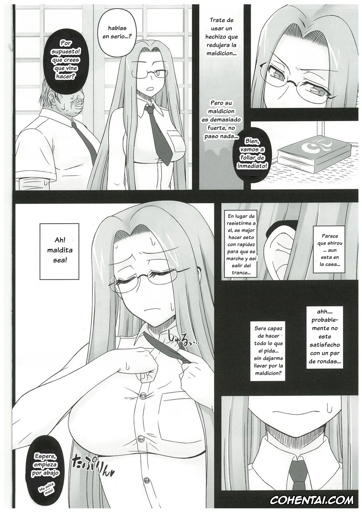 Fate/stay night porno, Rider porno, Netorareta Hime Kihei ~Tsui no Kusari~ Zenpen (Fate/stay night), pagina 5