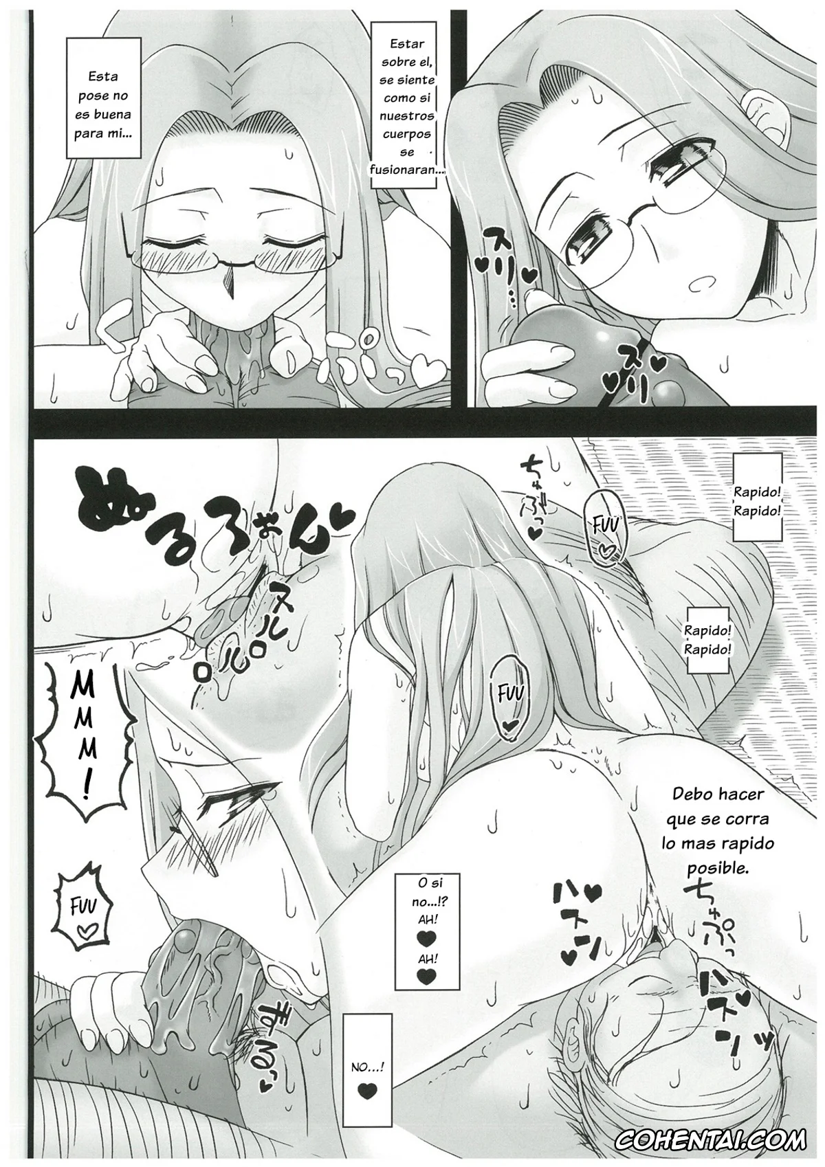 Fate/stay night hentai, Rider hentai, Netorareta Hime Kihei ~Tsui no Kusari~ Zenpen (Fate/stay night), pagina 15