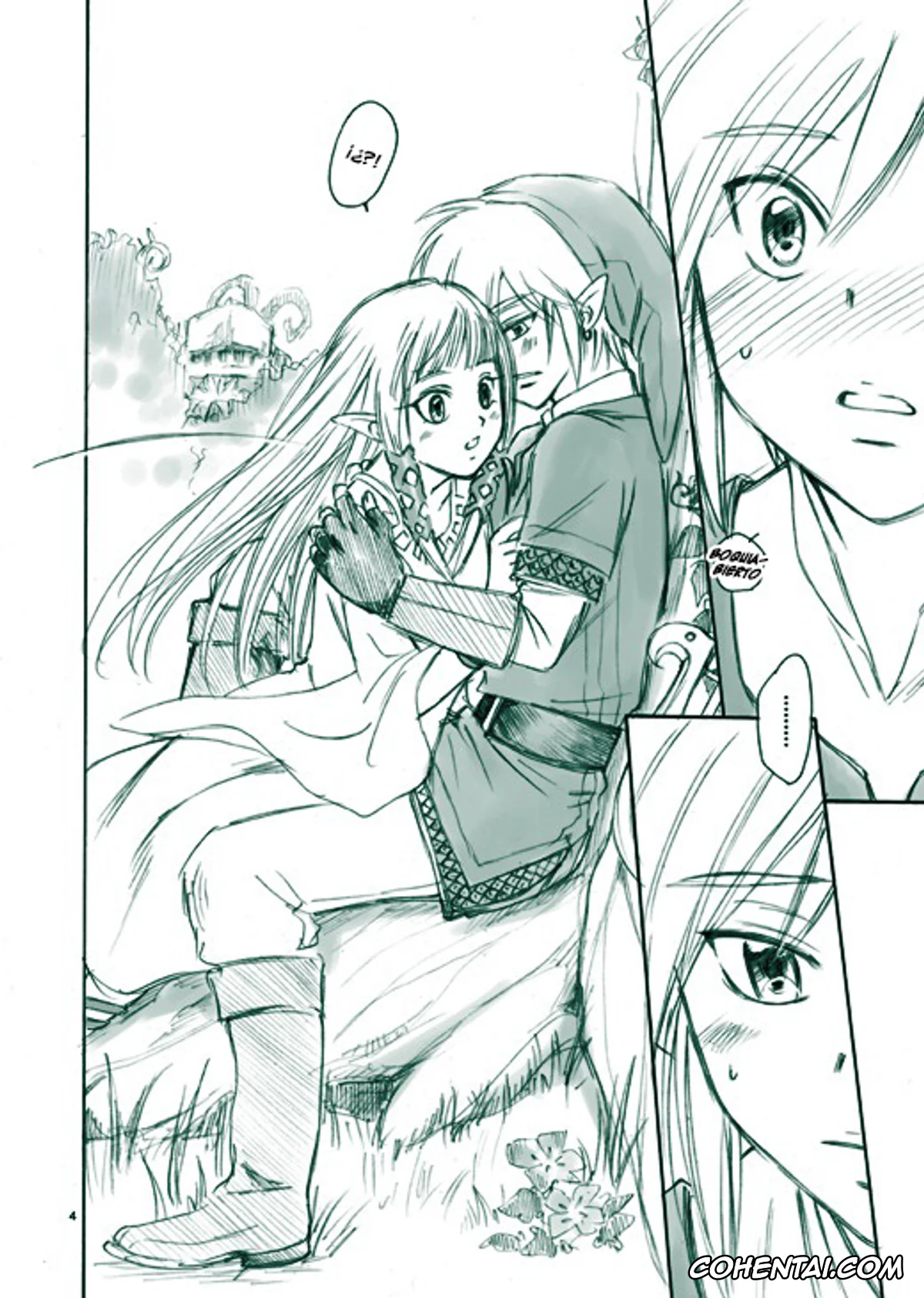 The Legend Of Zelda xxx, Link xxx, Princess Zelda xxx, Erosou de Eroku nai Sukoshi Eroi Zelda (The Legend of Zelda), pagina 4