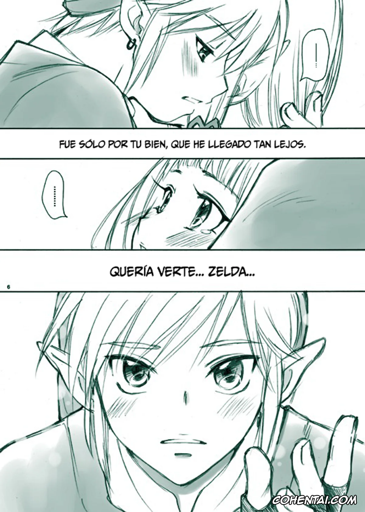 The Legend Of Zelda hentai, Link hentai, Princess Zelda hentai, Erosou de Eroku nai Sukoshi Eroi Zelda (The Legend of Zelda), pagina 6