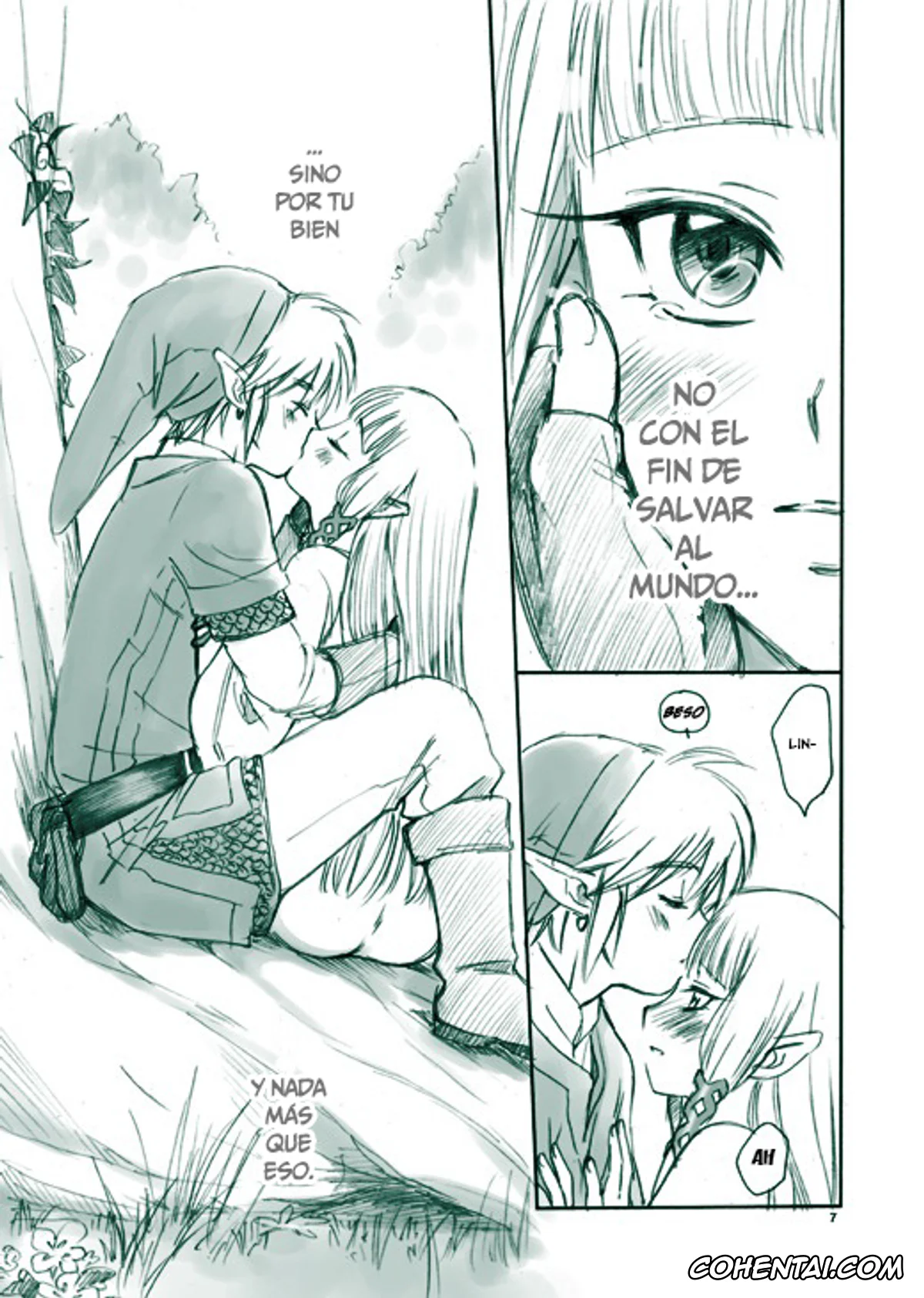The Legend Of Zelda xxx, Link xxx, Princess Zelda xxx, Erosou de Eroku nai Sukoshi Eroi Zelda (The Legend of Zelda), pagina 7