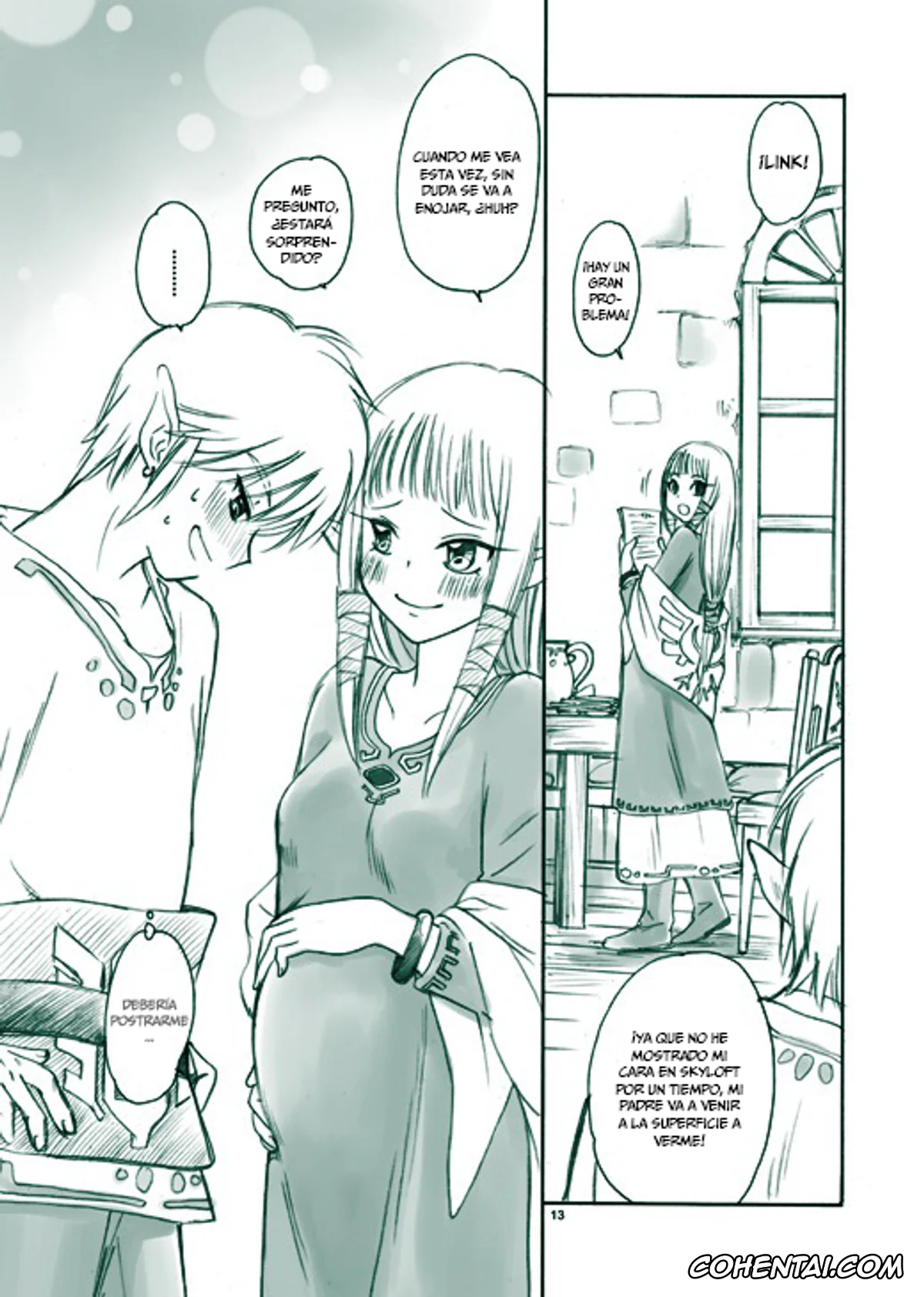 The Legend Of Zelda xxx, Link xxx, Princess Zelda xxx, Erosou de Eroku nai Sukoshi Eroi Zelda (The Legend of Zelda), pagina 13