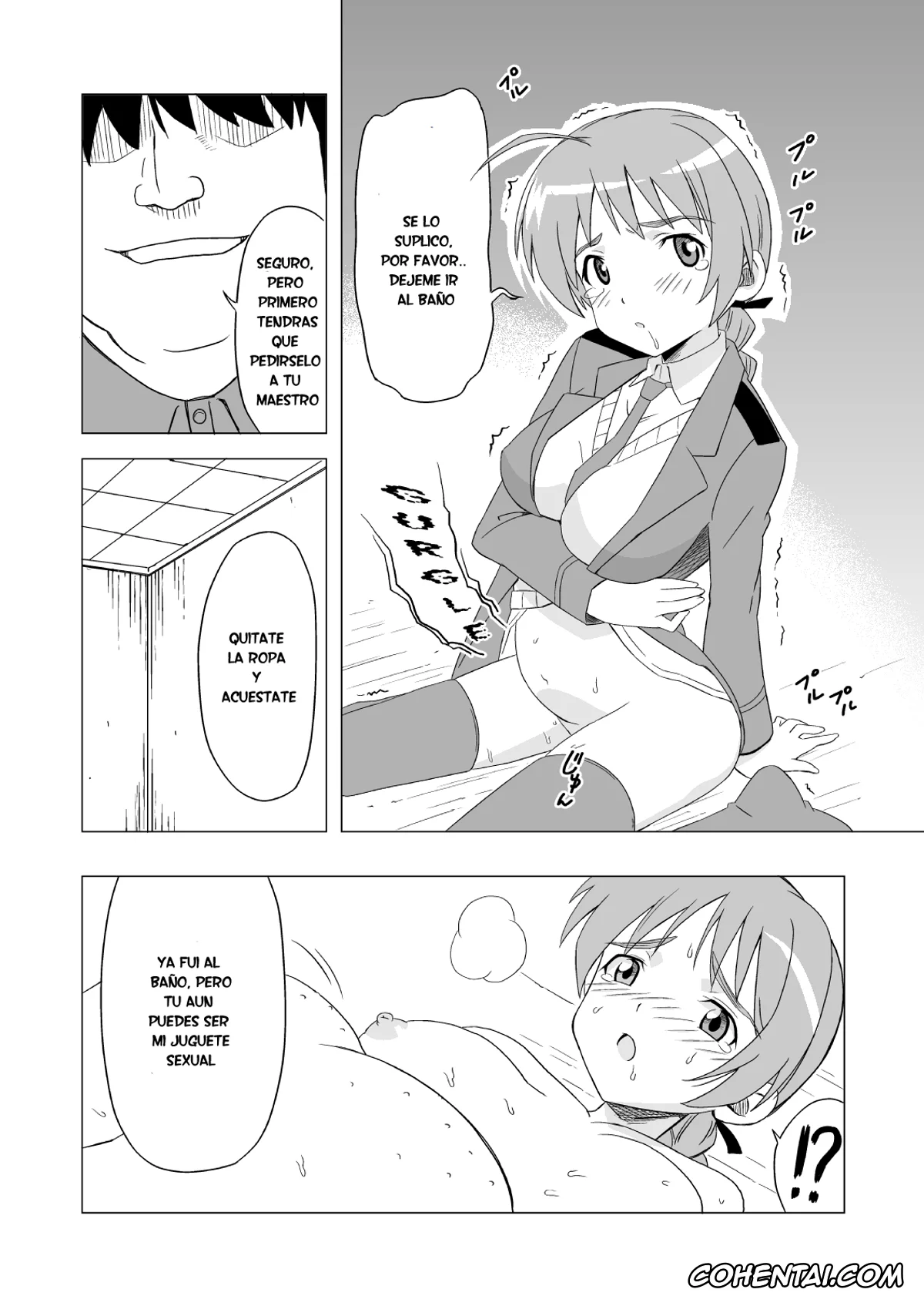 Strike Witches hentai, Lynette Bishop hentai, SCATOLO WITCHES (Strike Witches), pagina 6