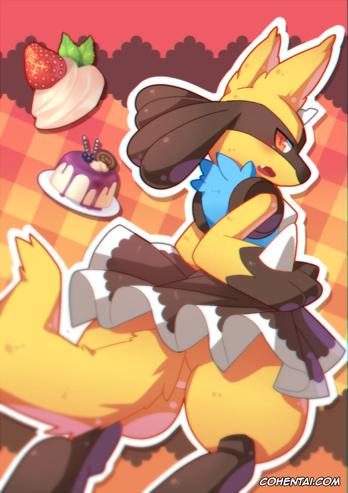Pokemon | Pocket Monsters xxx, Lucario xxx, 饭前点心☆ (Pokémon), pagina 1