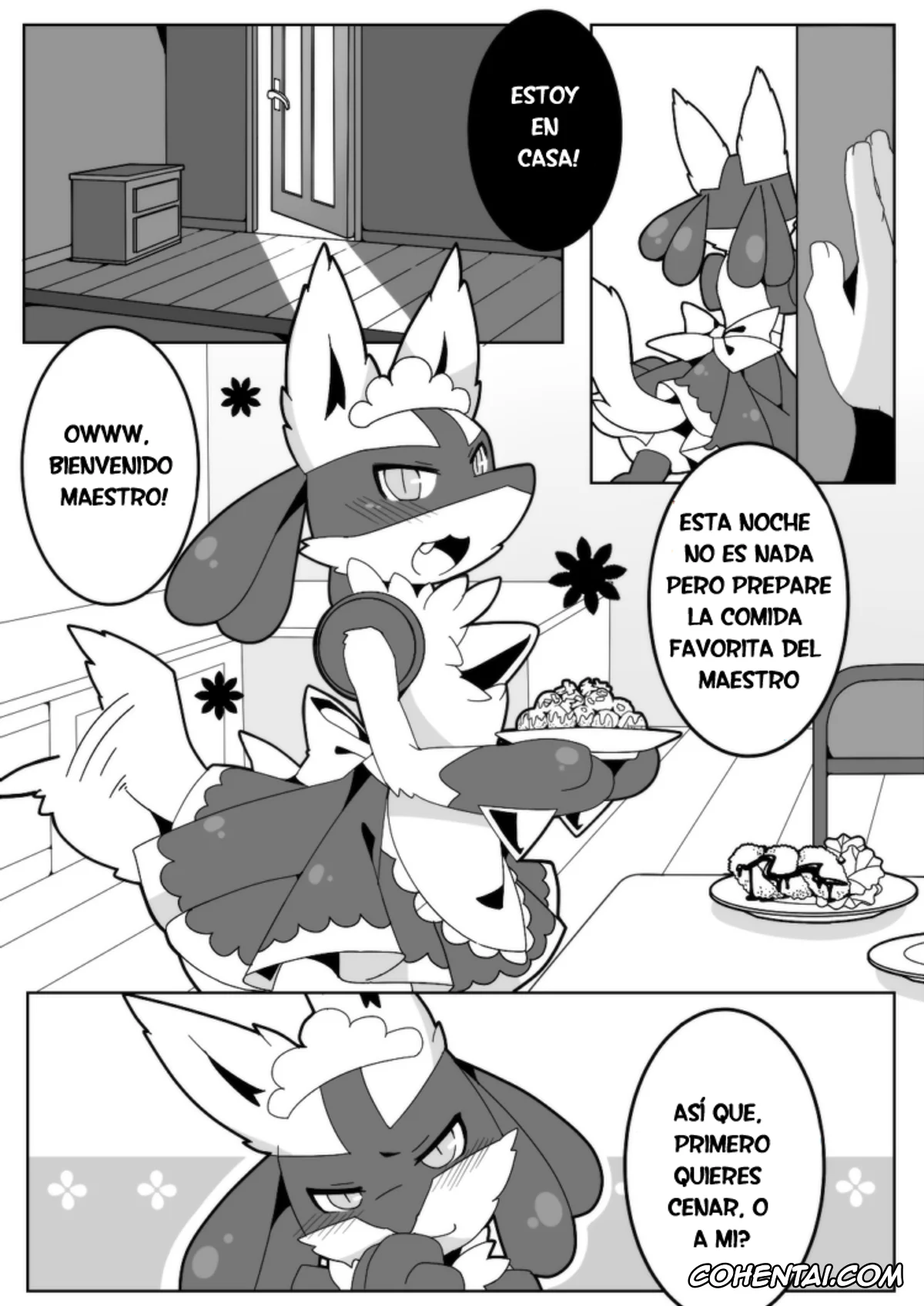 Pokemon | Pocket Monsters hentai, Lucario hentai, 饭前点心☆ (Pokémon), pagina 3