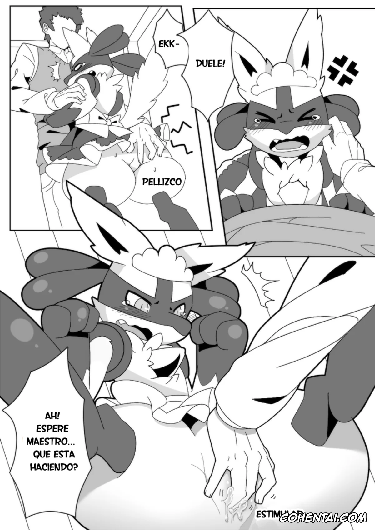 Pokemon | Pocket Monsters xxx, Lucario xxx, 饭前点心☆ (Pokémon), pagina 4