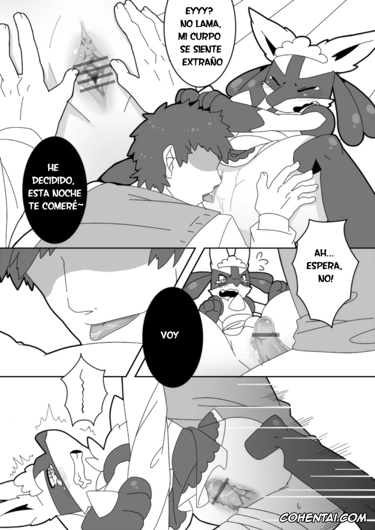 Pokemon | Pocket Monsters porno, Lucario porno, 饭前点心☆ (Pokémon), pagina 5