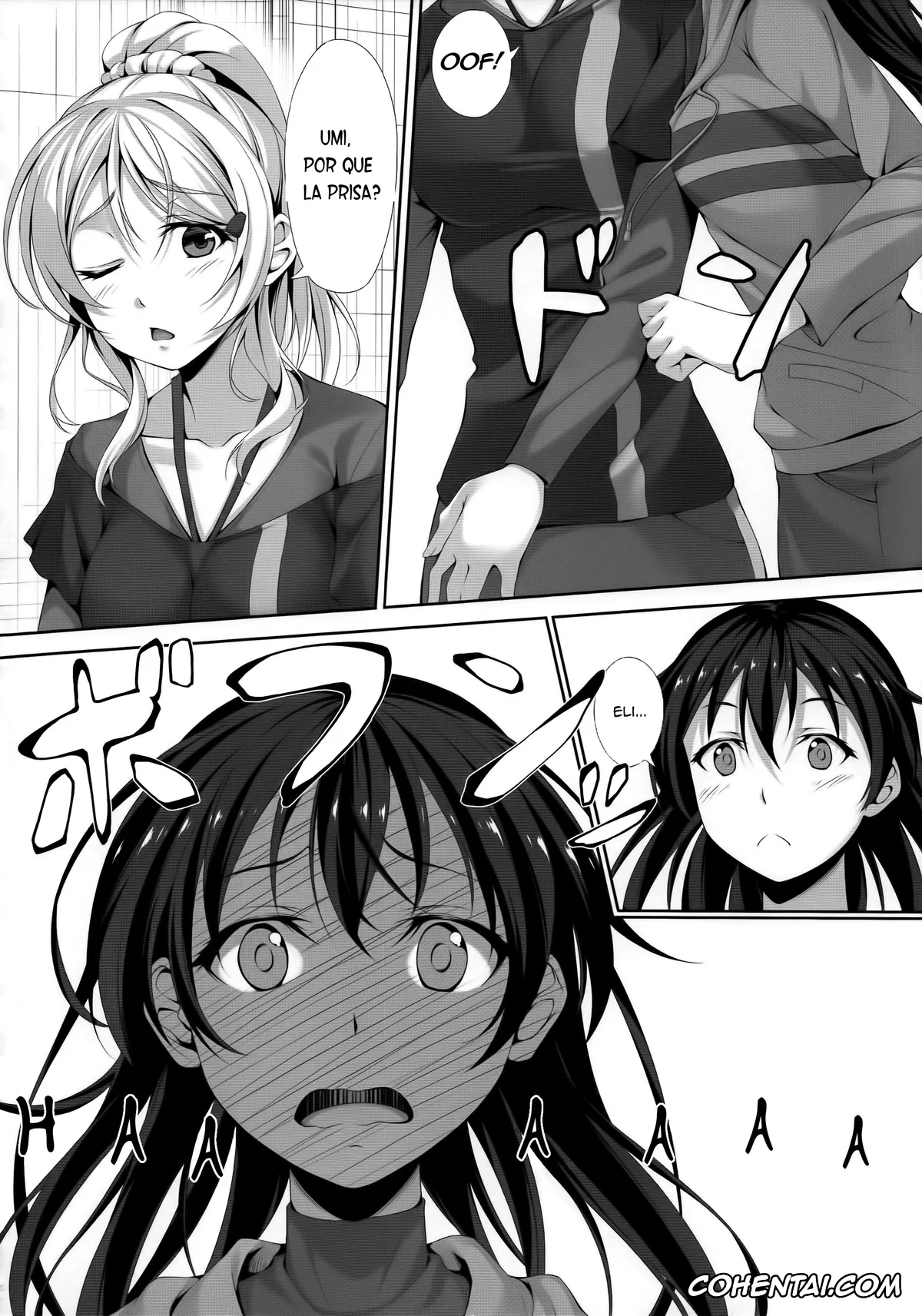 Love Live! xxx, Eli Ayase xxx, Umi Sonoda xxx, Love Love (Love Live!), pagina 10