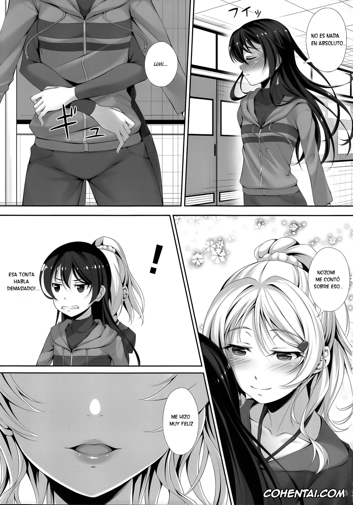 Love Live! porno, Eli Ayase porno, Umi Sonoda porno, Love Love (Love Live!), pagina 11