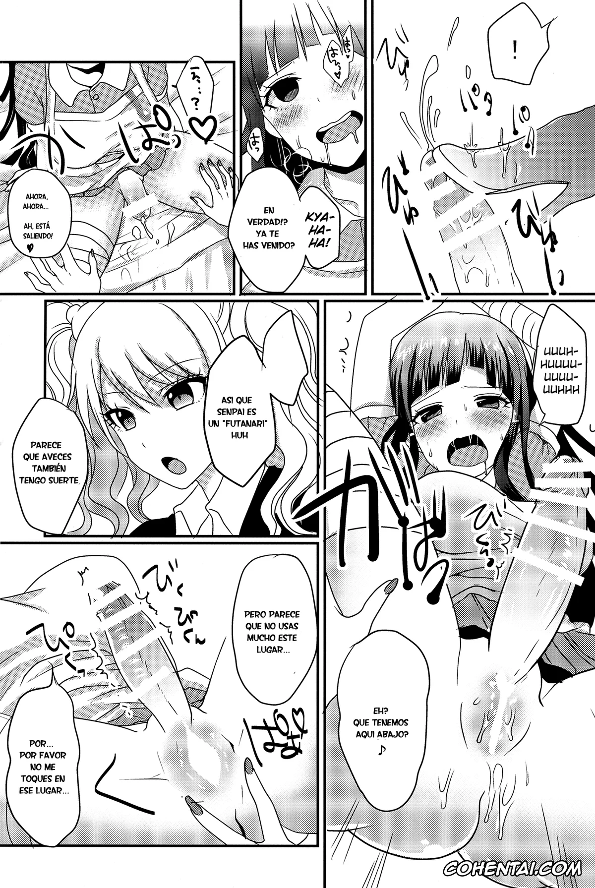 Danganronpa porno, Junko Enoshima porno, Mikan Tsumiki porno, Futari wa SeFrie ni Narimashita (Super Danganronpa 2), pagina 5