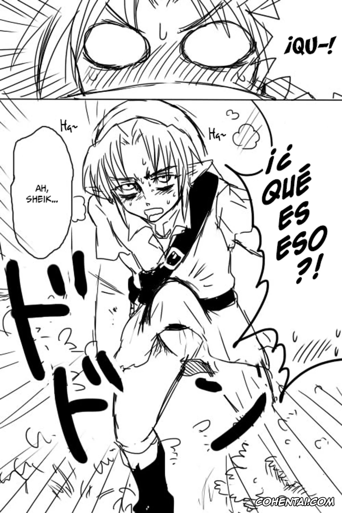 The Legend Of Zelda hentai, Link hentai, Princess Zelda hentai, Sheik hentai, Link to Zelda ga Jun Ai Ecchi suru Manga (The Legend Of Zelda), pagina 3