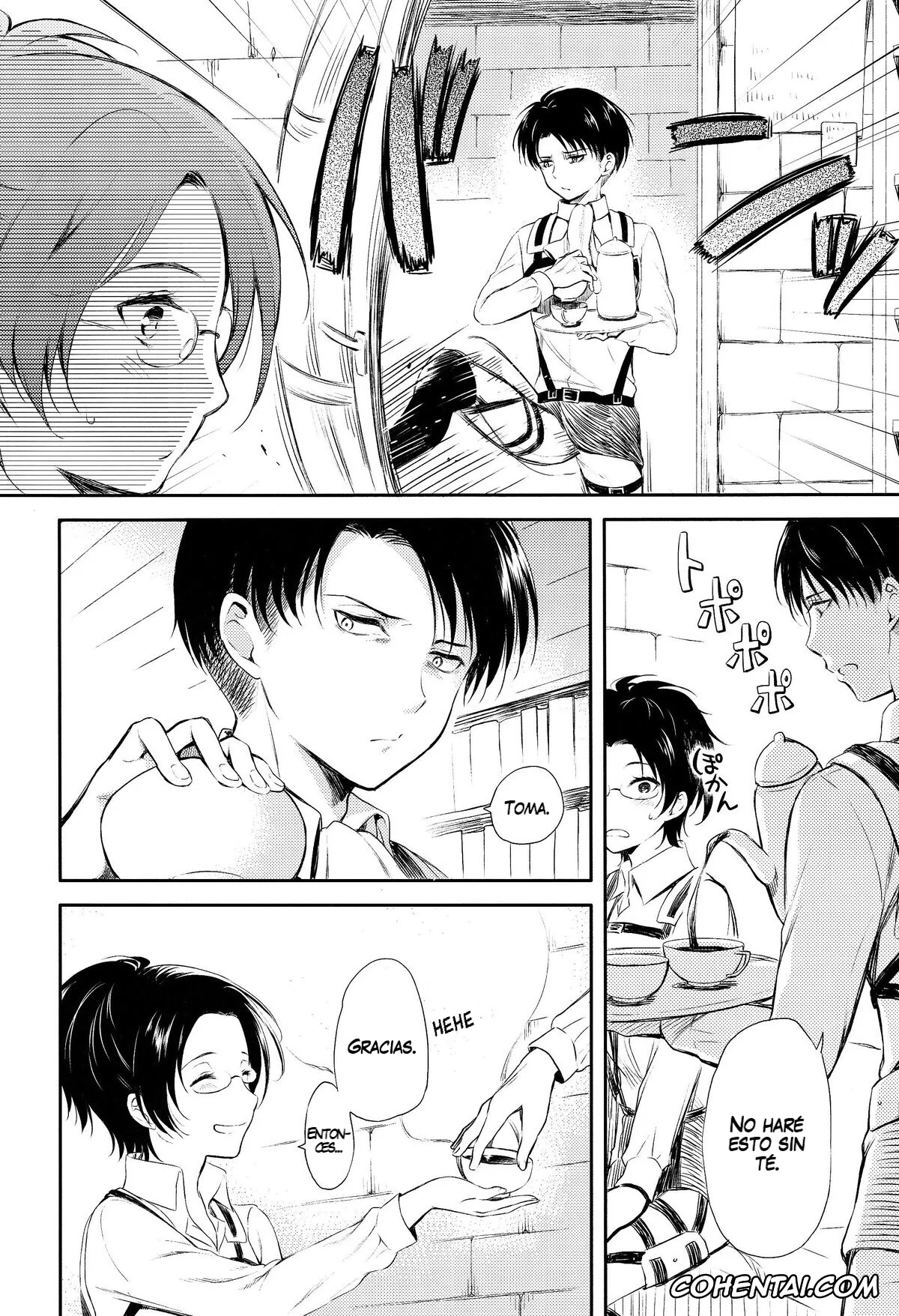 Shingeki No Kyojin | Attack On Titan porno, Hange Zoe porno, Levi Ackerman porno, World End (Shingeki no Kyojin), pagina 8