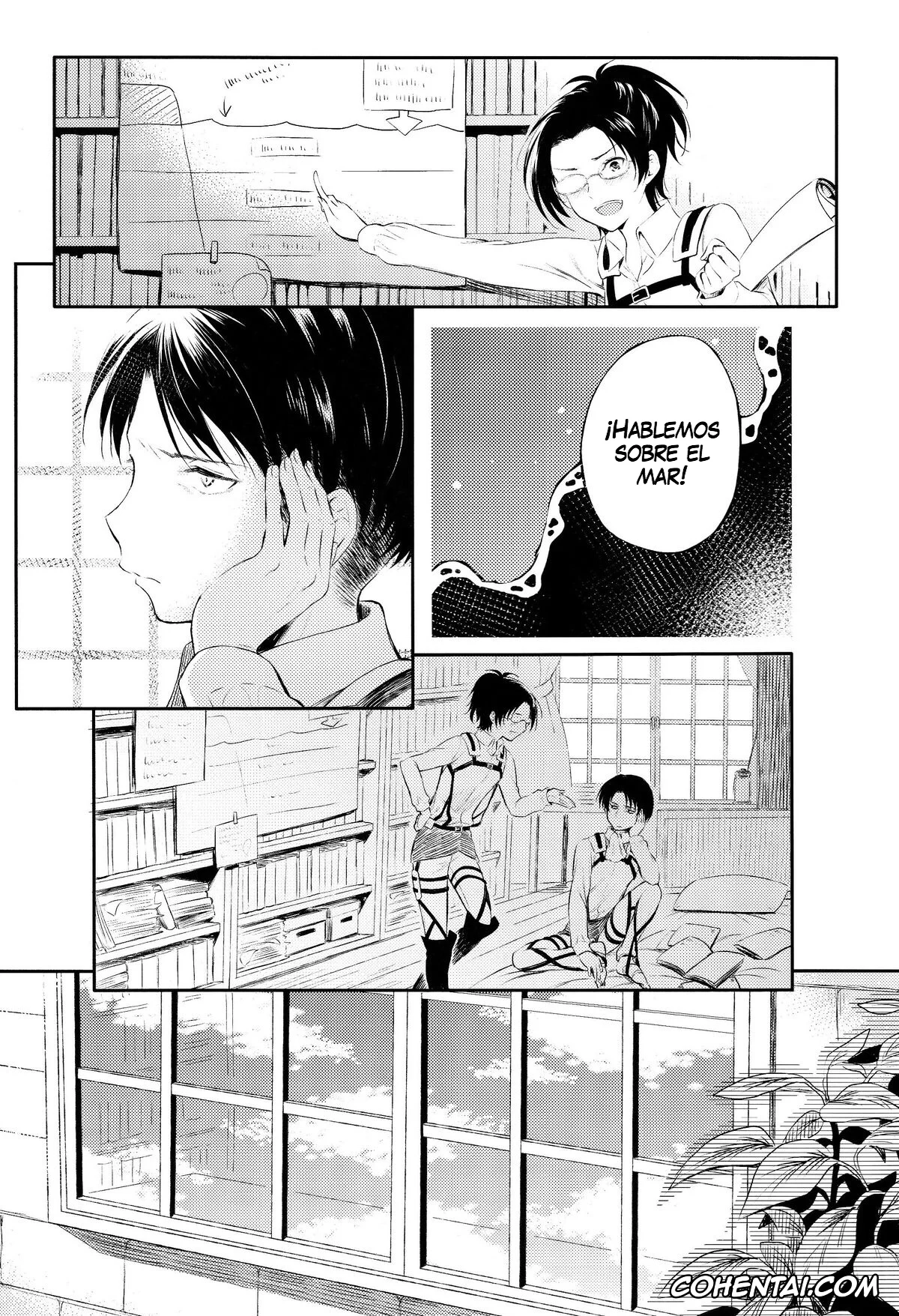 Shingeki No Kyojin | Attack On Titan hentai, Hange Zoe hentai, Levi Ackerman hentai, World End (Shingeki no Kyojin), pagina 9