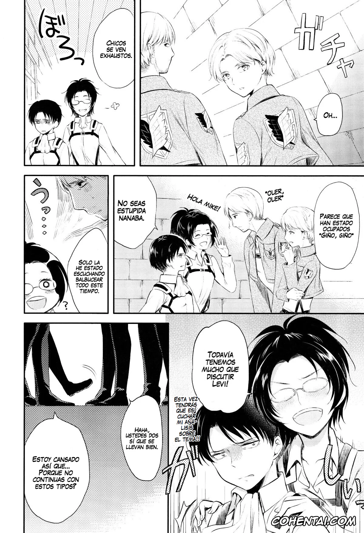 Shingeki No Kyojin | Attack On Titan xxx, Hange Zoe xxx, Levi Ackerman xxx, World End (Shingeki no Kyojin), pagina 10