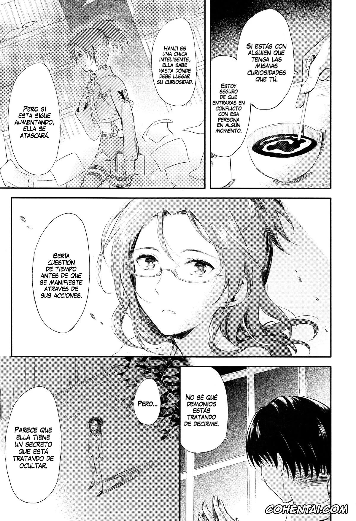Shingeki No Kyojin | Attack On Titan xxx, Hange Zoe xxx, Levi Ackerman xxx, World End (Shingeki no Kyojin), pagina 13