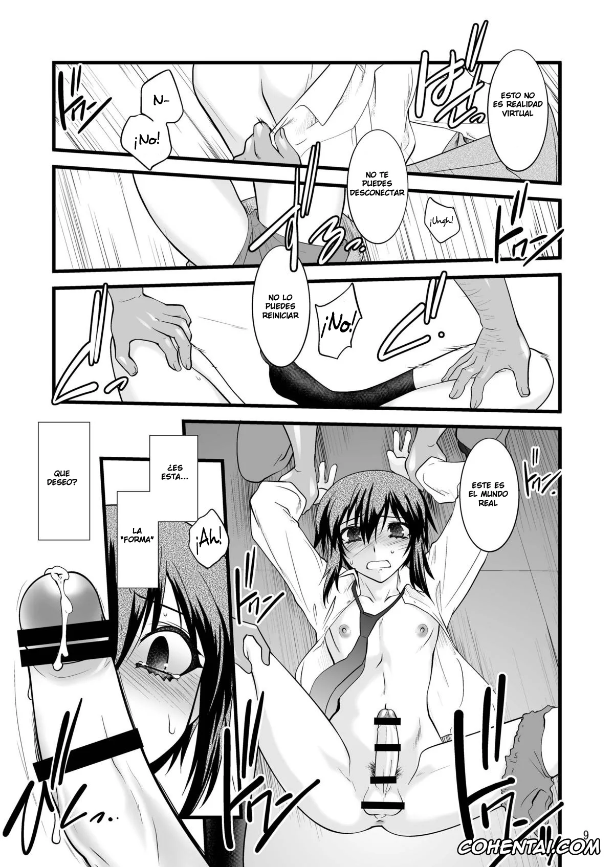 Original hentai, FARFALLA Tre, pagina 9