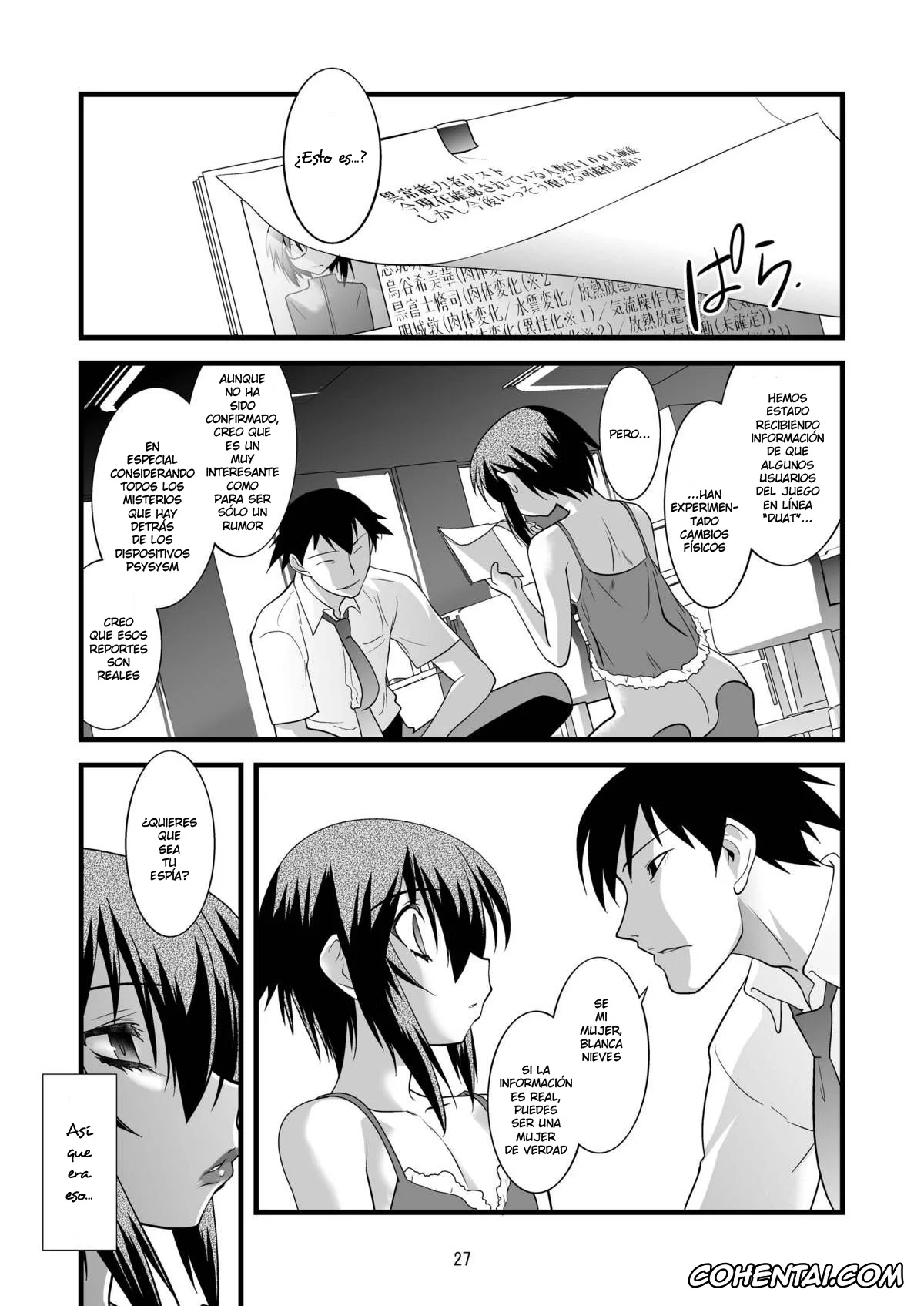 Original hentai, FARFALLA Tre, pagina 27