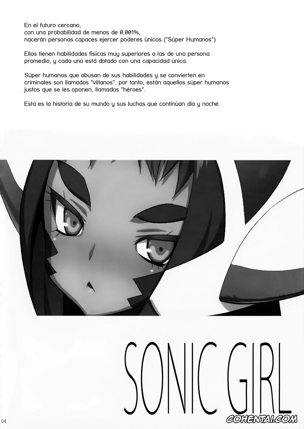 Original xxx, SONIC GIRL, pagina 4