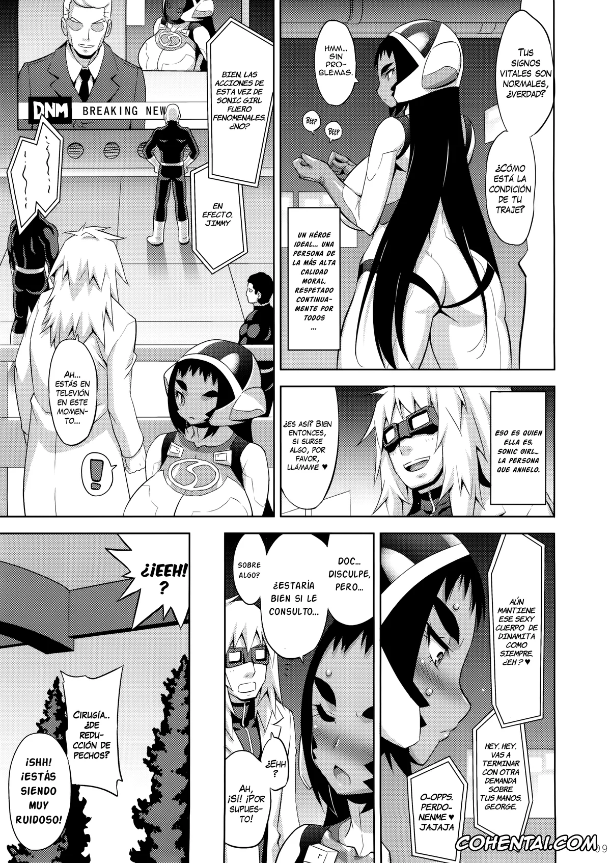 Original hentai, SONIC GIRL, pagina 9