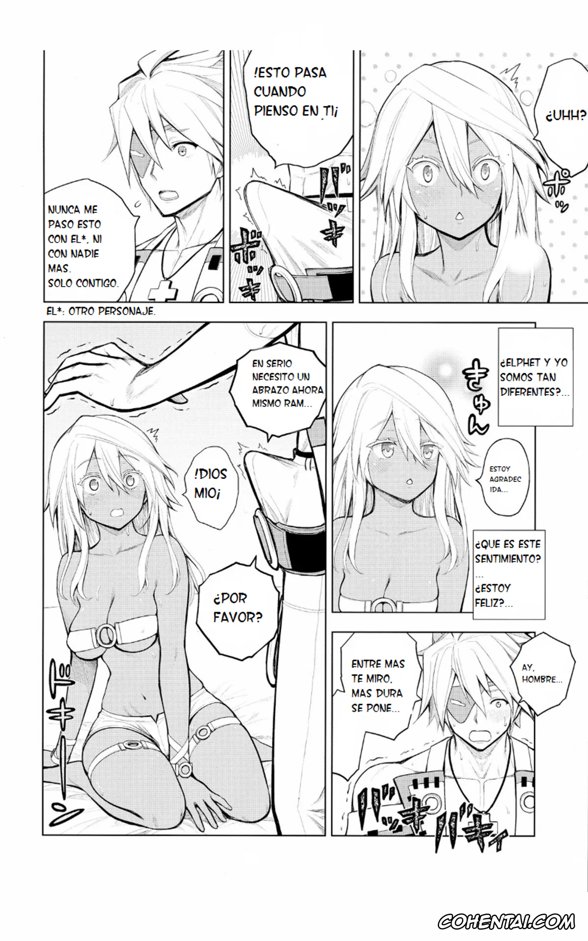 Guilty Gear xxx, Ramlethal Valentine xxx, Sin Kiske xxx, Sin-kun no Hatsu Shasei wa Ram-chan no Naka de do byu byu byu (Guilty Gear), pagina 4
