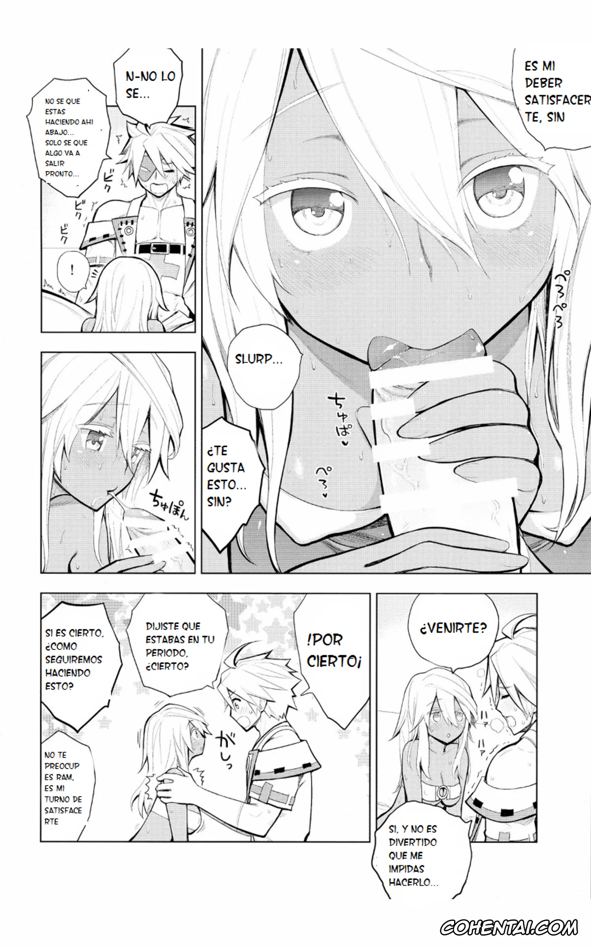 Guilty Gear xxx, Ramlethal Valentine xxx, Sin Kiske xxx, Sin-kun no Hatsu Shasei wa Ram-chan no Naka de do byu byu byu (Guilty Gear), pagina 10