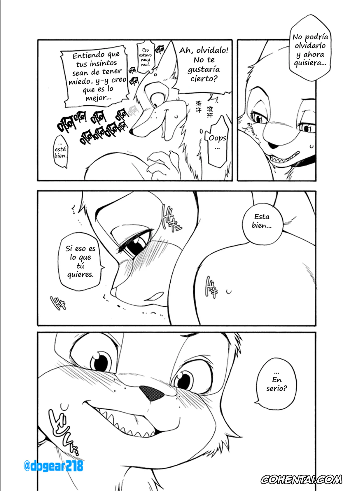 Zootopia porno, Judy Hopps porno, Nick Wilde porno, Kuikomu Kiba no Itami to, Soreto (Zootopia), pagina 5