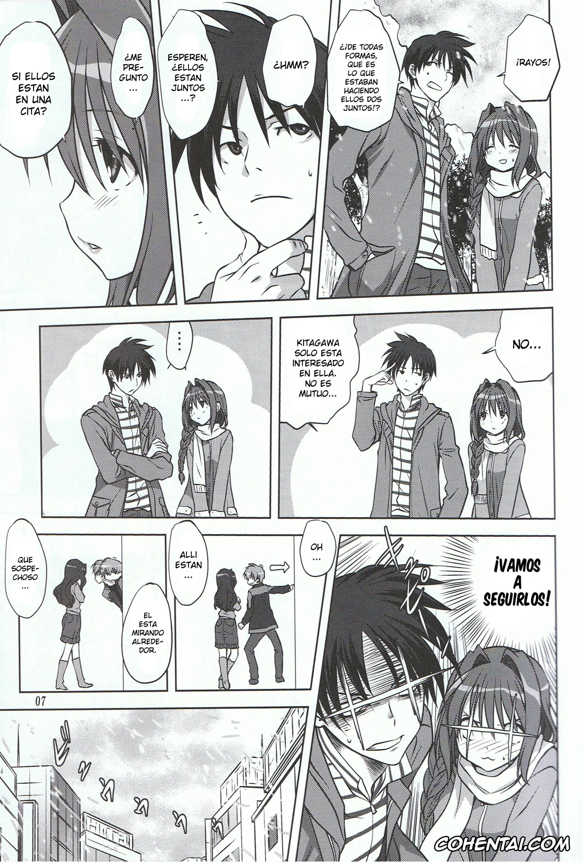 Kanon hentai, Akiko Minase hentai, Yuuichi Aizawa hentai, Akiko-san to Issho 13 (Kanon), pagina 6