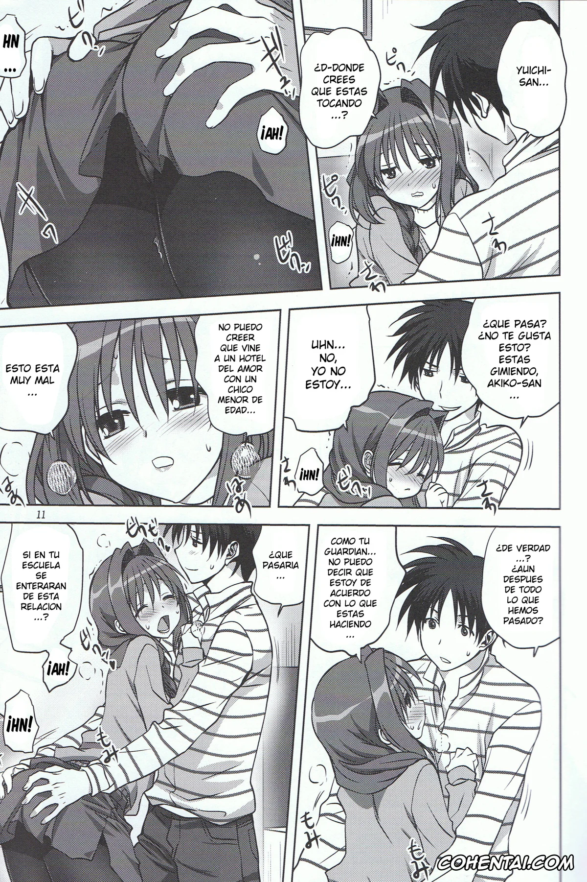 Kanon xxx, Akiko Minase xxx, Yuuichi Aizawa xxx, Akiko-san to Issho 13 (Kanon), pagina 10