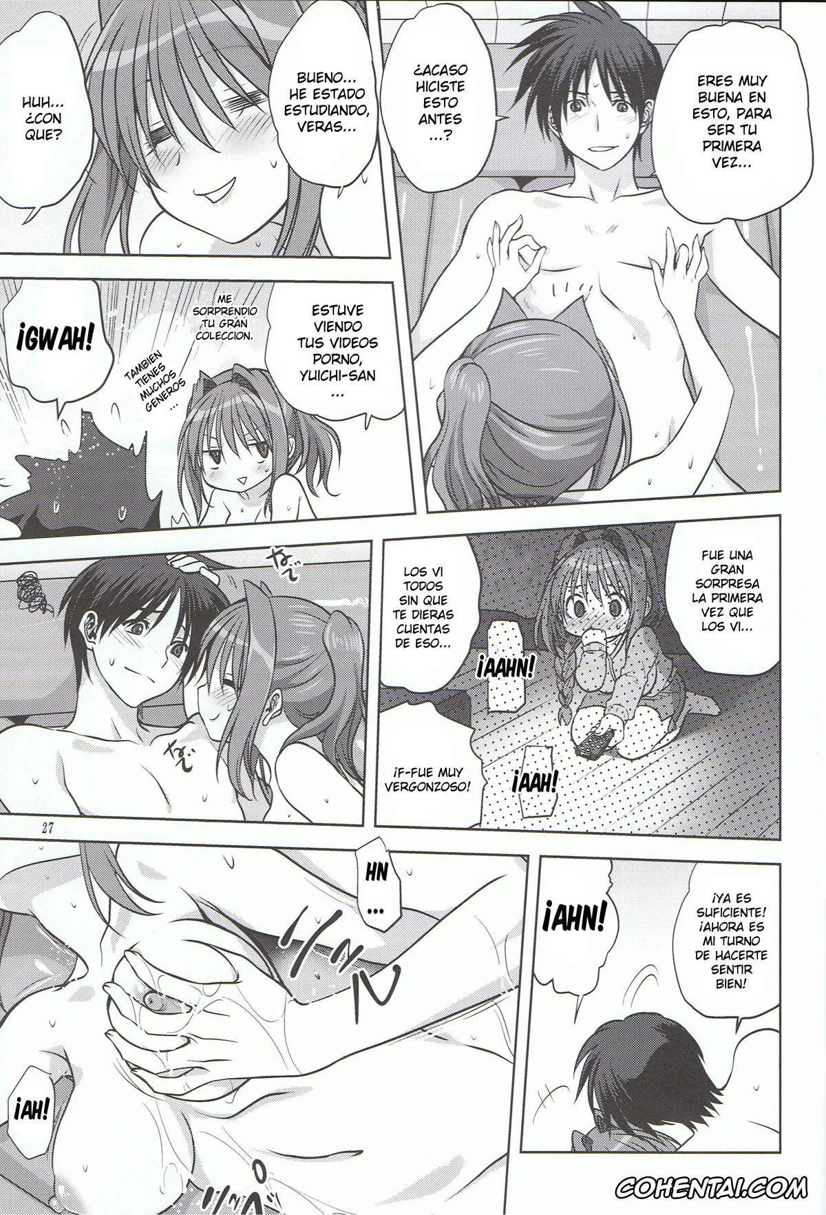 Kanon porno, Akiko Minase porno, Yuuichi Aizawa porno, Akiko-san to Issho 13 (Kanon), pagina 26