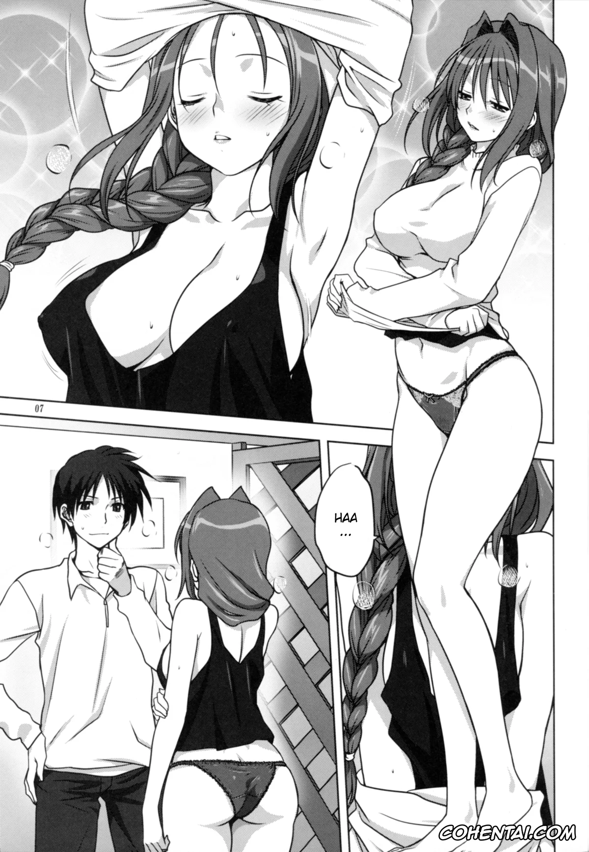 Kanon hentai, Akiko Minase hentai, Yuuichi Aizawa hentai, Akiko-san to Issho 14 (Kanon), pagina 6