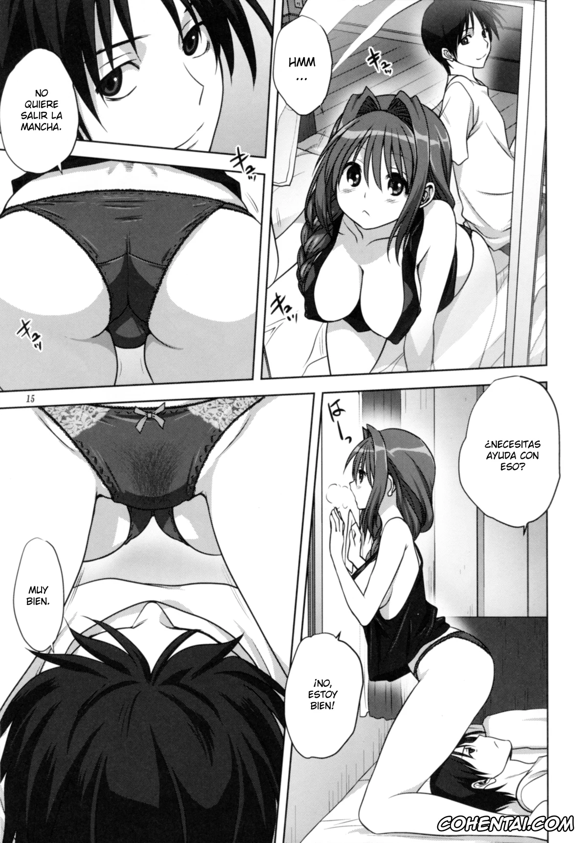 Kanon porno, Akiko Minase porno, Yuuichi Aizawa porno, Akiko-san to Issho 14 (Kanon), pagina 14
