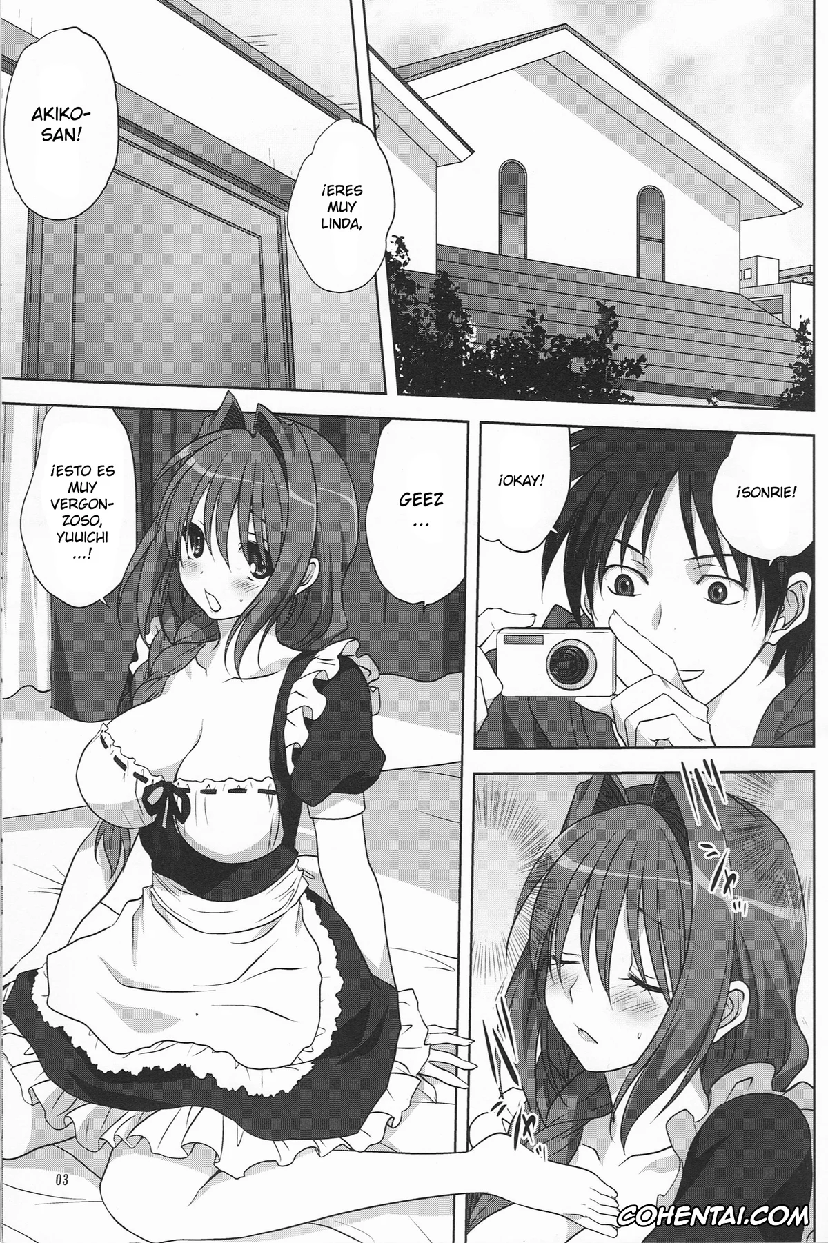 Kanon porno, Akiko Minase porno, Yuuichi Aizawa porno, Akiko-san to Issho 15 (Kanon), pagina 2