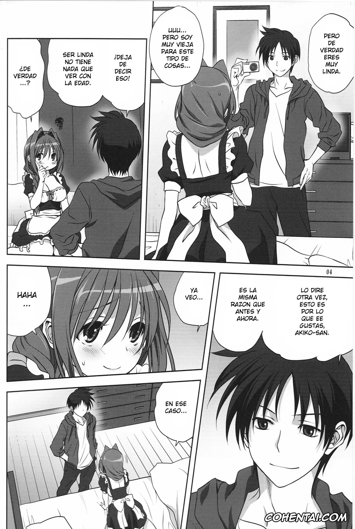 Kanon hentai, Akiko Minase hentai, Yuuichi Aizawa hentai, Akiko-san to Issho 15 (Kanon), pagina 3