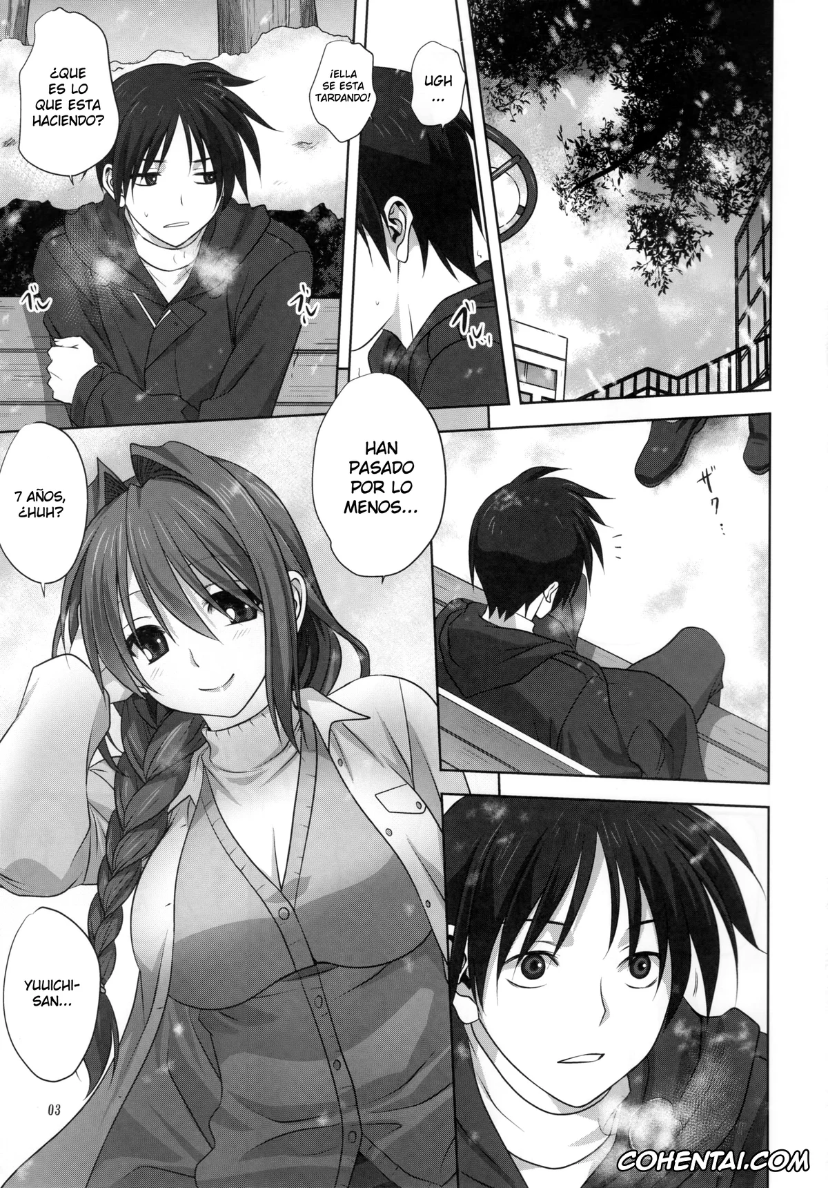 Kanon porno, Akiko Minase porno, Yuuichi Aizawa porno, Akiko-san to Issho 16 (Kanon), pagina 2