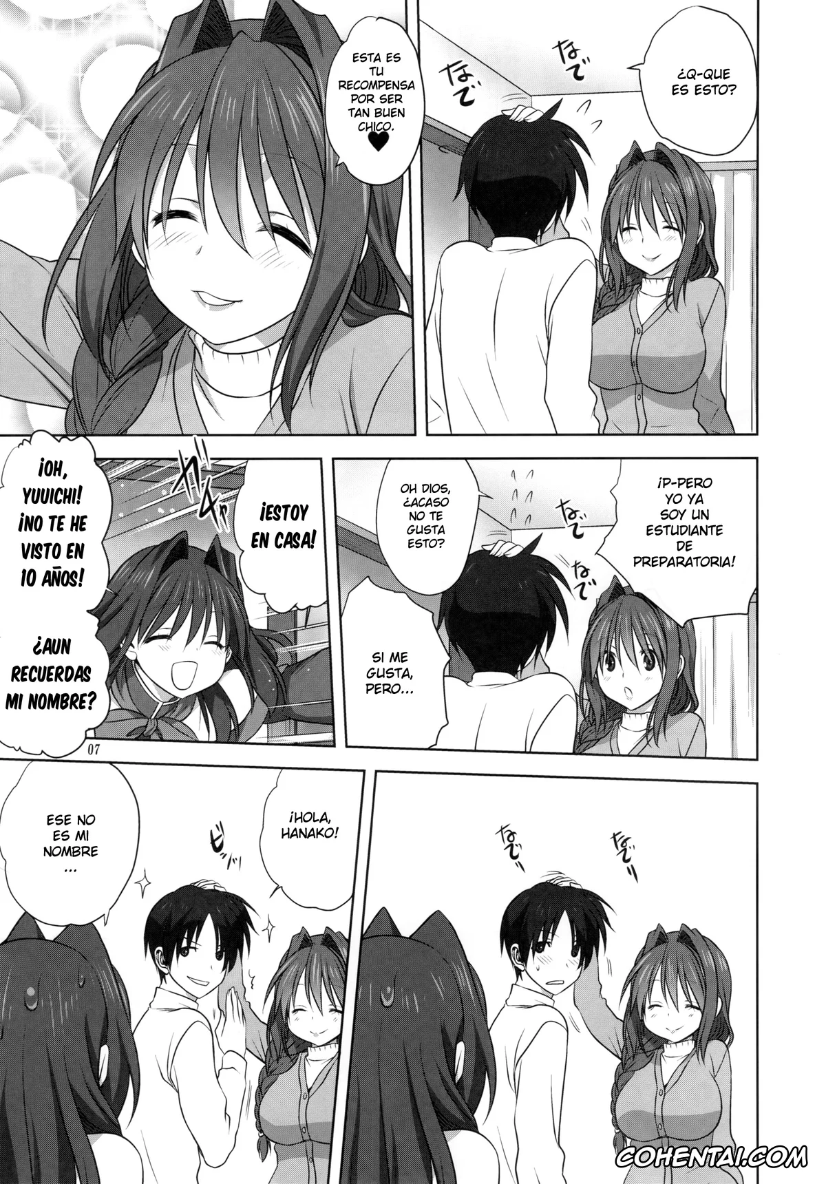 Kanon hentai, Akiko Minase hentai, Yuuichi Aizawa hentai, Akiko-san to Issho 16 (Kanon), pagina 6