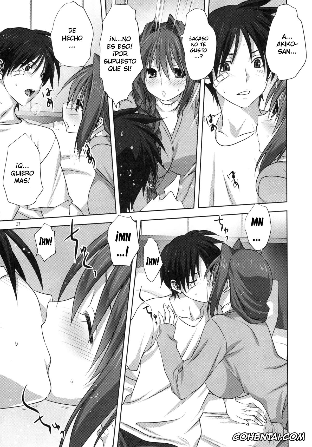 Kanon xxx, Akiko Minase xxx, Yuuichi Aizawa xxx, Akiko-san to Issho 16 (Kanon), pagina 16