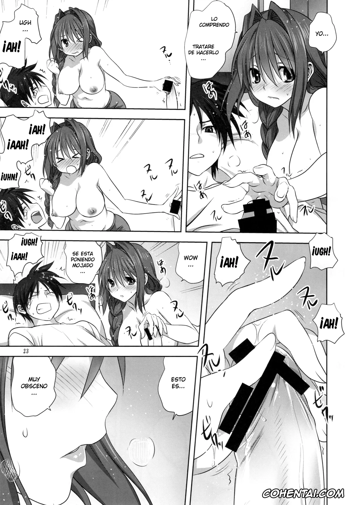 Kanon xxx, Akiko Minase xxx, Yuuichi Aizawa xxx, Akiko-san to Issho 16 (Kanon), pagina 22